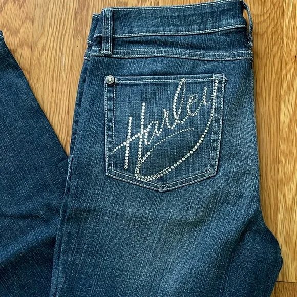 Harley Davidson Jeans Size 10 - Picture 2 of 5